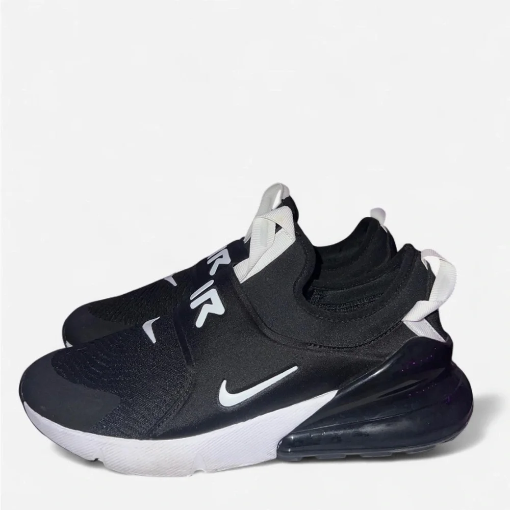 Nike Kids Black and White Athletic Sneakers - Picture 3 of 6